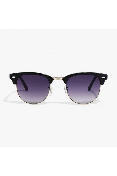 Toz Vintage Klaren Black Gradient Glass Vintage & Retro Unisex Sunglasses