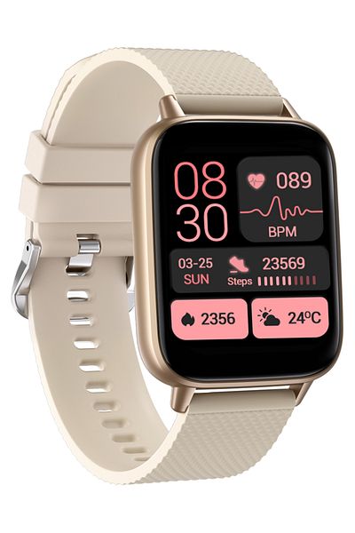 ideal STORE Smartwatch idealStore UpBest23, Bluetooth Call, Built-in Speaker and Microphone, Voice Assistant, NFC,