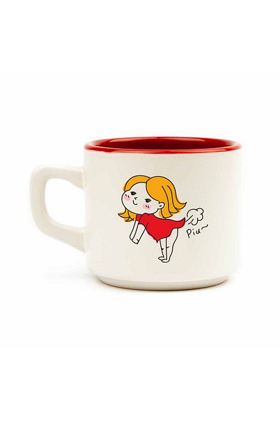 PALTO TASARIM Piuu! White Venus Mug - Gift Mug Cup Mug