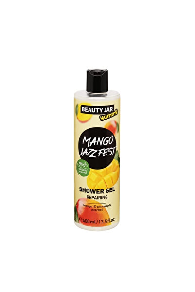 Beauty Jar Gel de duș reparator cu extract de mango și ananas, Mango Jazz Fest, Beauty Jar Yummy, 400 ml