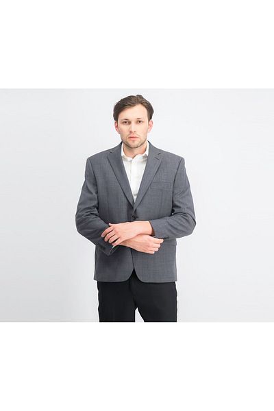 Ralph Lauren Men Classic Fit Ultra Flex Long Sleeve Blazers, Grey