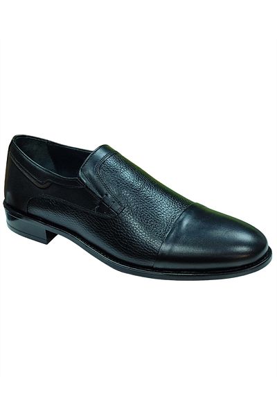 Nevzat ÖgE 098-Neolit ​​Men's Black (40-44) Leather Classic Shoes