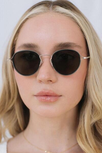 Bilge Karga نظارات شمسية ساول سيلفر سوداء