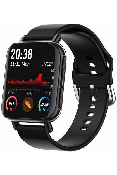 ideal STORE SmartWatch Qwath idealStore, Incoming Call Function, Sleep Monitor, Heart Rate Monitor, Blood Pressure
