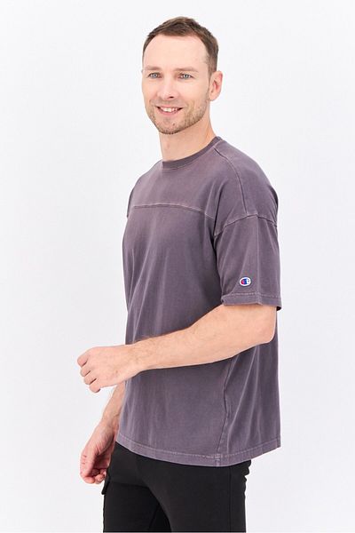 Champion Men Sportswear Fit Short Sleeve Outdoor T-shirts, Dark Grey