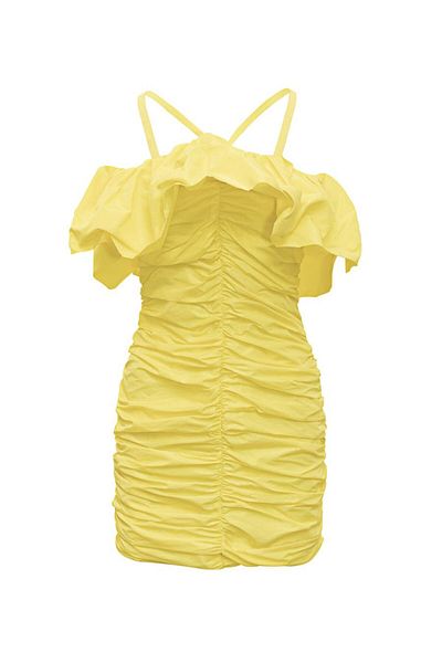 MSGM Msgm Taffeta Mini Sheath Dress
