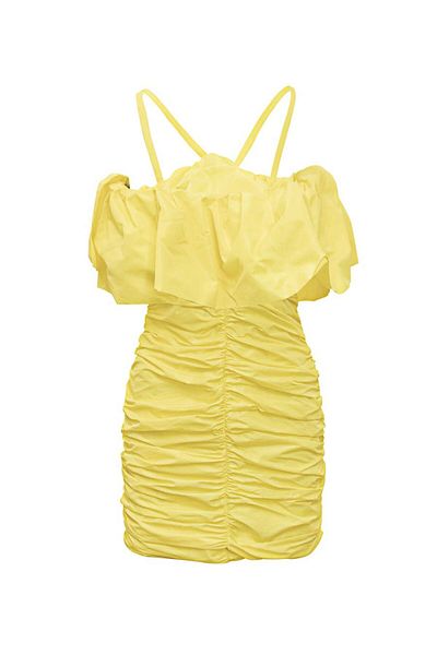 MSGM Msgm Taffeta Mini Sheath Dress