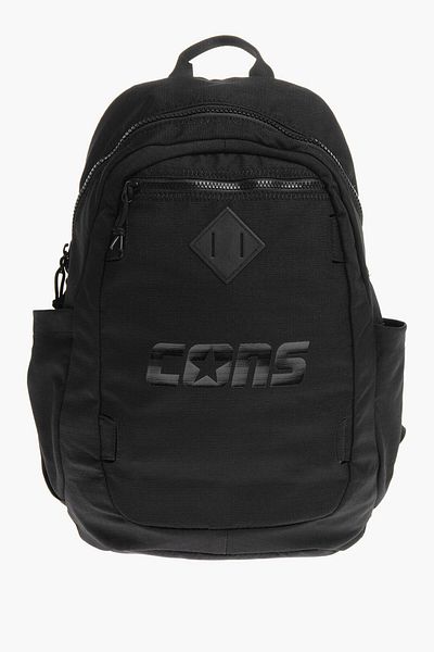 converse Converse Cons Solid Color Backpack With Tone On Tone Printing