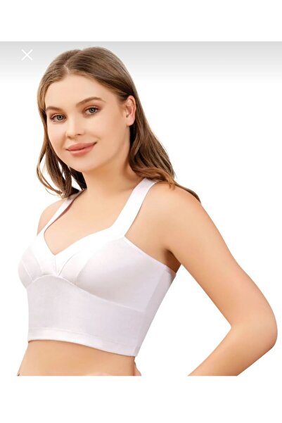 Sırtı Çapraz Askılı Çıkarılabilir Pedli Crop