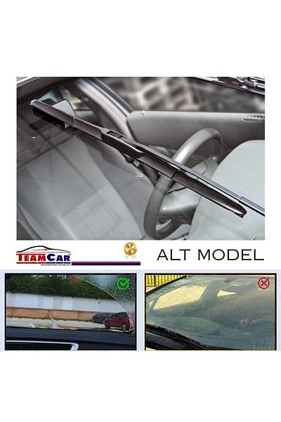 TEAMCAR Ștergătoare ® Dacia Logan I (2004–2012) – Hybrid - Set Față