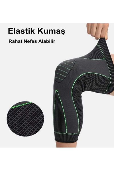 Elit Orthopedic Fitness Tennis Volleyball Basketball Sports Training Long Knee Brace (1 Piece)
