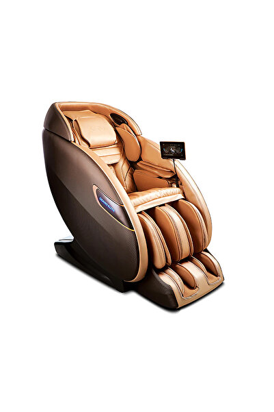 BACK COMFORT كرسي مساج فاخر بـ 10 برامج تلقائية - ذهبي - راحة الظهر