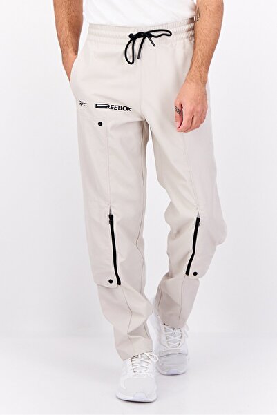 Reebok Men Sportswear Fit Outdoors Track Pants, Beige