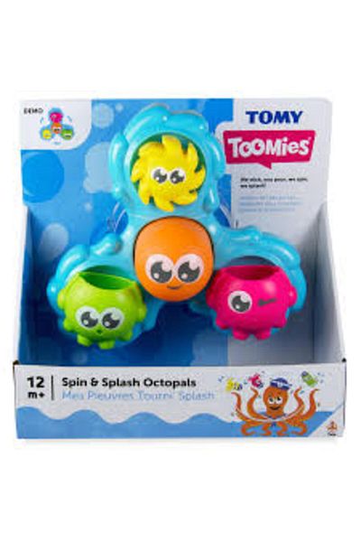 Tomy Tomy Bath Toy - Spin & Splah, Octopus