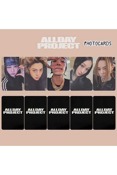 Kpop Dünyasi All Day Project'' Famous'' Photocards Set 1