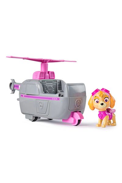 PATRULA CATELUSILOR HELICOPTER BASE VEHICLE AND SKYE FIGURE SET