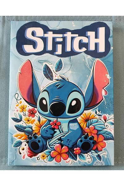 ada çanta kırtasiye Hard Cover Agenda Daily Multi-Purpose Lined Notebook with Stitch Figure Ad540112