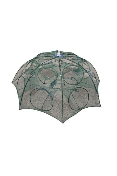 OEM Capcană de pescuit tip umbrelă cu 16 intrări