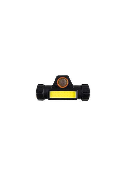 ideal STORE idealSTORE Headlamp, 2 Lighting Modes, Built-in 400 mAh Battery, 120° Tilt Angle,
