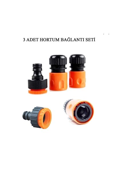 Emka Freedtools- 1/2" Hortum Musluk Bağlantı Adaptörü (2 Adet) + 1/2 - 3/4" M...