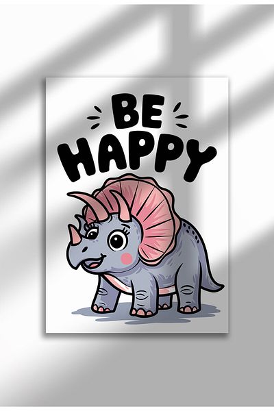 21mxm Kids Motivational Poster, Cute Animal Canvas, Nursery Wall Art, Little Dreamers 2025