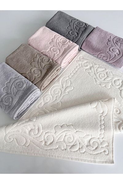 sarra 50X70 Nazende Foot Towel - Cream