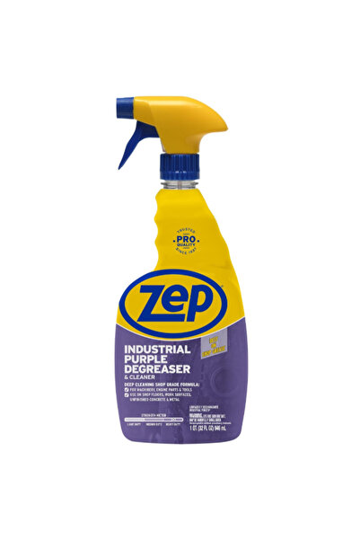 Zep بخاخ منظف ومزيل شحوم صناعي سريع المفعول أرجواني اللون 946 مل