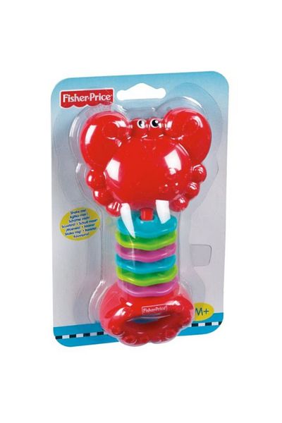 FISHER PRICE Crab Rattle Toy
