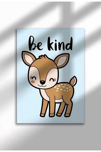 21mxm Kids Motivational Poster, Cute Animal Canvas, Nursery Wall Art, Little Dreamers 2025