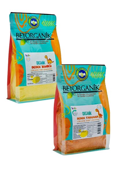 ŞİFA DOĞAL YAŞAM Beyorganik-Organik Bebek Tarhanası (500 gr) Bebek İrmiği (35...