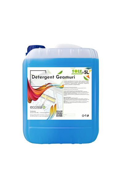 Sole Detergent pentru geamuri 5L