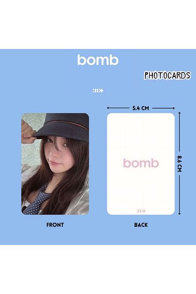 Kpop Dünyasi Illit''Bomb'' Photocards Set 1