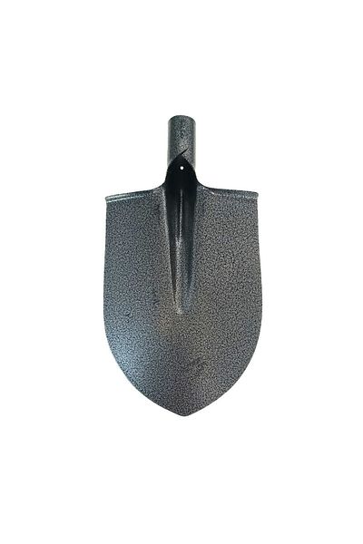 OEM Spade without handle, 300 x 220 mm, with reinforcement, carbon grey