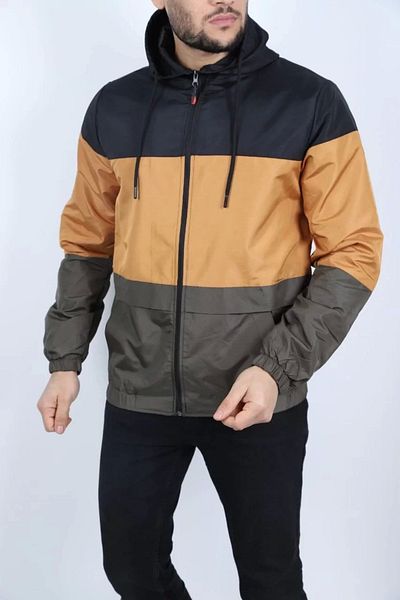 Silerra Pelernă de ploaie căptușită cu glugă unisex - neagră