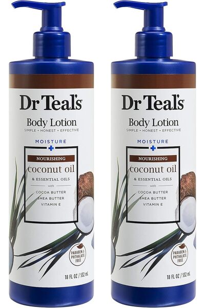Dr Teals Dr Teal's Body Lotion - Moisture Plus - Coconut Oil & Essential Oils...