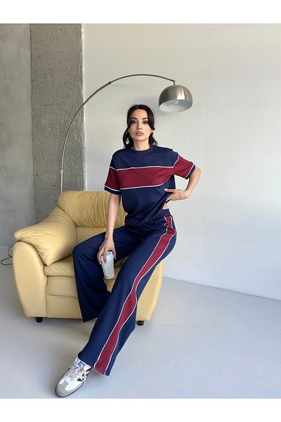 badibadii Color Blocked Oversize Double Set