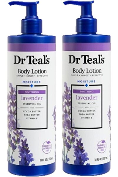 Dr Teals Dr Teal's Body Lotion - Moisture Plus - Soothing Lavender Essential ...