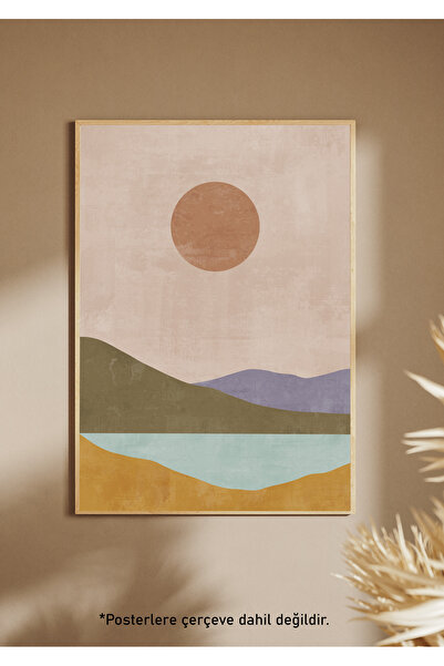 One Little Happiness Αφίσα σε στυλ Bohemian Αισθητική αφίσα τοίχου, αφίσα χωρ...