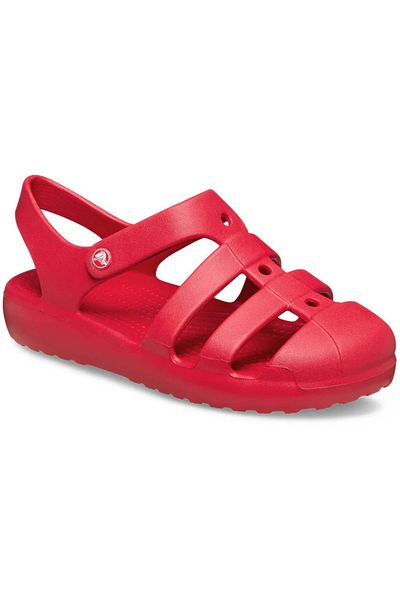 Crocs Classic Fisherman K Red Children's Slippers