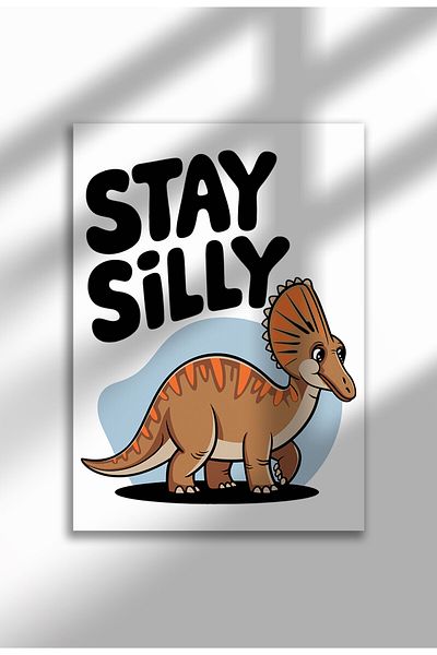 21mxm Kids Motivational Poster, Cute Animal Canvas, Nursery Wall Art, Little Dreamers 2025