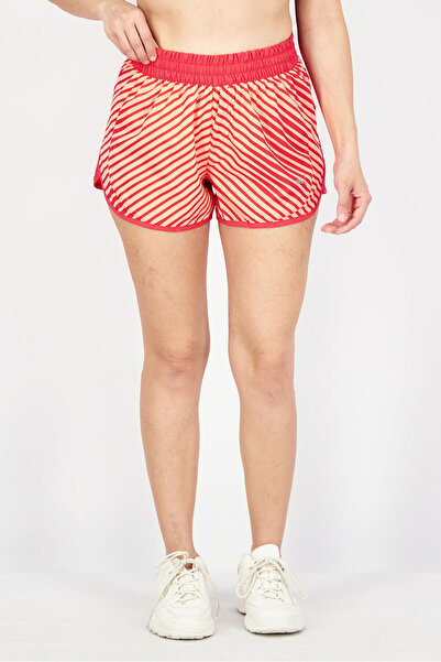 Puma Women Sports Fit Training Shorts, Peach and Red