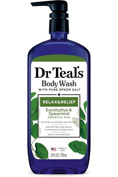 Dr Teals غسول الجسم دكتور تيل برائحة اللافندر للاسترخاء والنوم 710 مل