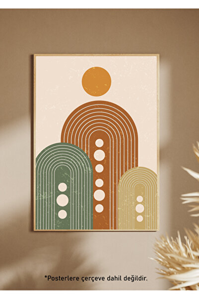 One Little Happiness Αφίσα σε στυλ Bohemian Αισθητική αφίσα τοίχου, αφίσα χωρ...