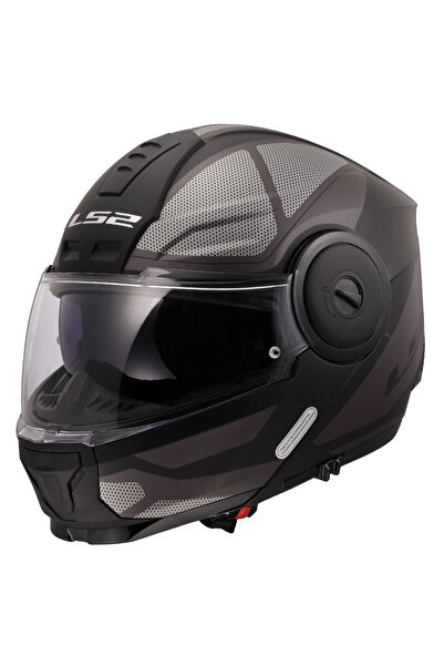 LS2 SCOPE 2 AXIS MAT SİYAH-TITANIUM KASK
