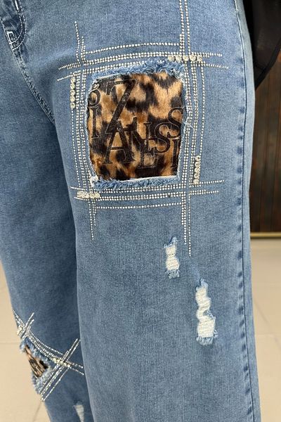 GÖKSEL Leo Stone Jeans Large Size