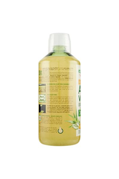 Equilibra Buon Aloe Vera Gel Extra cu Gust de Piersică Alba, EQUILIBRA, 1000 ml