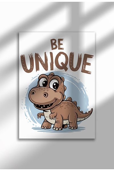 21mxm Kids Motivational Poster, Cute Animal Canvas, Nursery Wall Art, Little Dreamers 2025