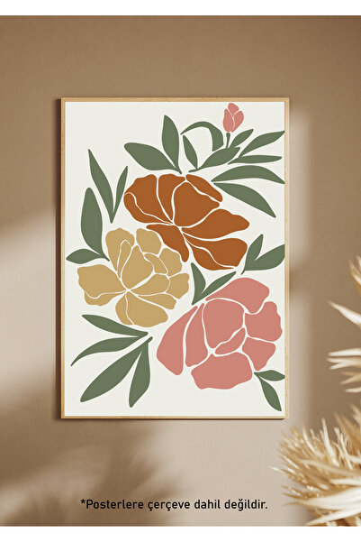 One Little Happiness Αφίσα σε στυλ Bohemian Αισθητική αφίσα τοίχου, αφίσα χωρ...