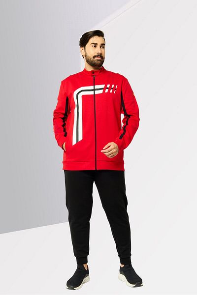 Scuderia Ferrari Men Sportswear Fit Training Track jacket, Red