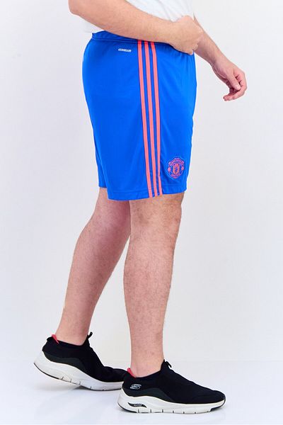 adidas Men Manchester United Training Shorts, Blue